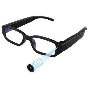 Clear View 4K Video Recording Surveillance Camera Eye Glasses