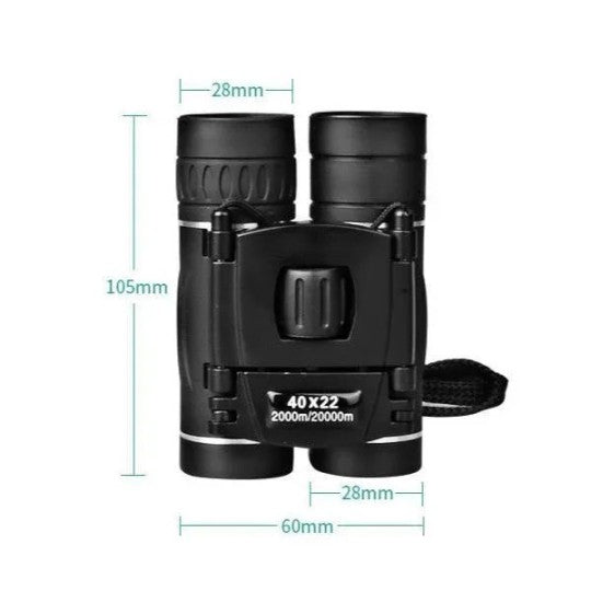 Military HD 40x22 Binoculars Professional Hunting Telescope