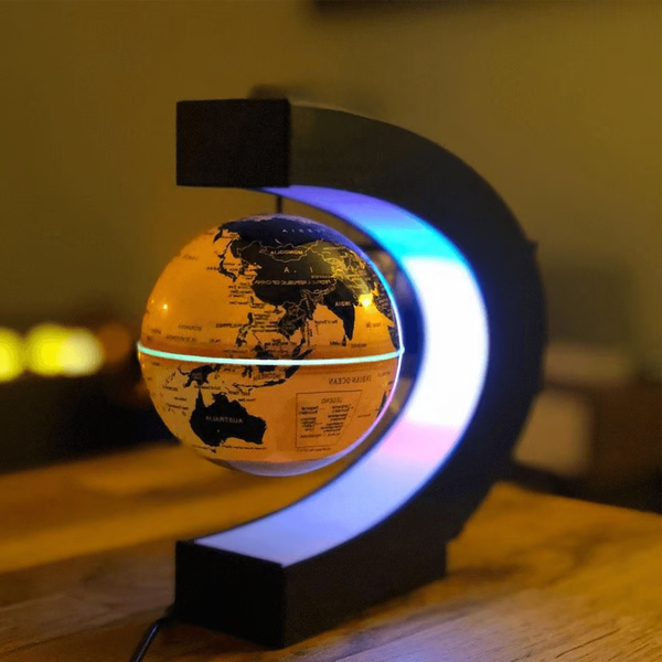 Magnetic Floating Globe With LED Light