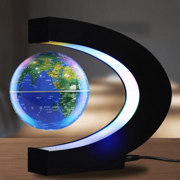 Magnetic Floating Globe With LED Light