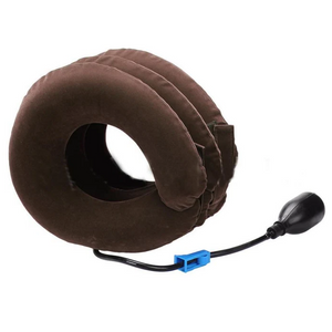 Three Layers Cervical Neck Traction Inflatable Pillow