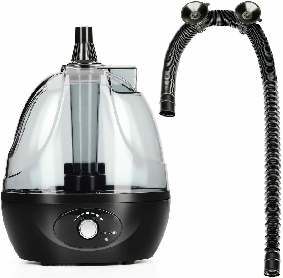 Reptile Fogger Terrarium Humidifier - Adjustable Fog Output - 2.2 Liter Tank